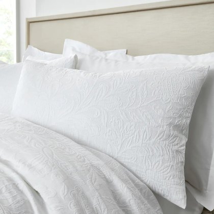 Bianca Fleur Matelasse Jacquard Duvet Cover Set