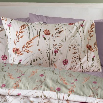 Catherine Lansfield Grasmere Brushed Floral Duvet Cover Set