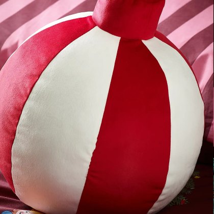 Catherine Lansfield 3D Christmas Bauble Cushion