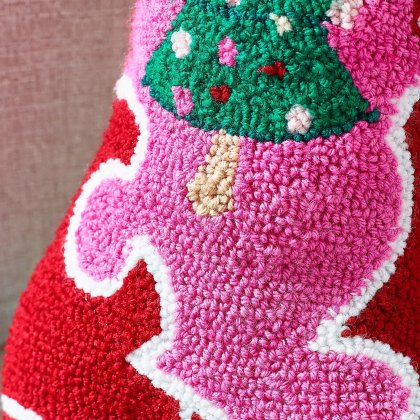 Catherine Lansfield Santas Howdy Christmas Cushion