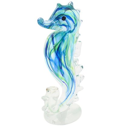 Shudehill Art in Glass Handmade Glass Seahorse Shudehill Art in Glass Handmade Glass Seahorse