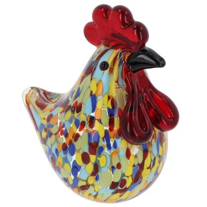 Shudehill Art in Glass Handmade Glass Chicken Shudehill Art in Glass Handmade Glass Chicken