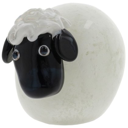Shudehill Art in Glass Handmade Glass Sheep Shudehill Art in Glass Handmade Glass Sheep