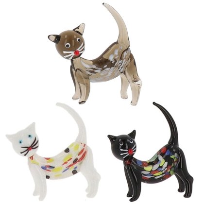 Shudehill Art in Glass Craft Cat