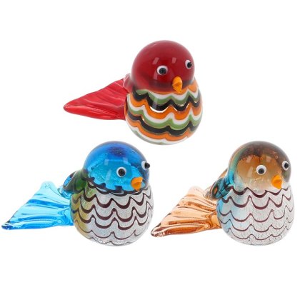 Shudehill Art in Glass Craft Sitting Bird