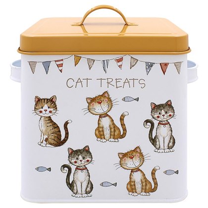 Shudehill Cute Faithful Friends Cat Treats Tin