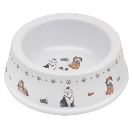 Shudehill Cute Faithful Friends Dog Bowl