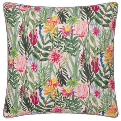 Paoletti Country Wilds Multicolour Blossom Printed Cushion