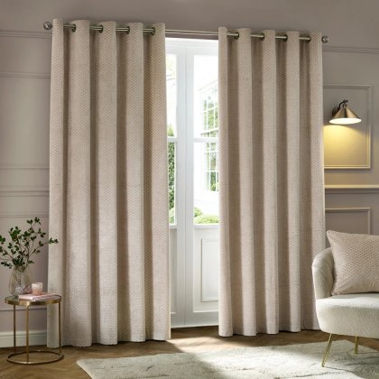 Paoletti Neptune Champagne Velvet Room Darkening Curtains Paoletti Neptune Champagne Velvet Room Darkening Curtains
