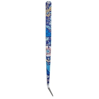 Hobby Gift Woodblock Floral Fine Point Tweezers Hobby Gift Woodblock Floral Fine Point Tweezers