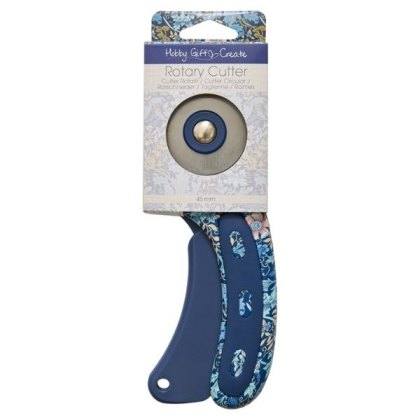 Hobby Gift Woodblock Floral 45mm Rotary Cutter Hobby Gift Woodblock Floral 45mm Rotary Cutter