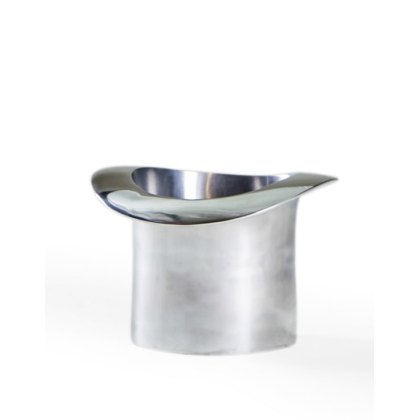 McGowan Rutherford Polished Aluminium Top Hat Ice Bucket McGowan Rutherford Polished Aluminium Top Hat Ice Bucket