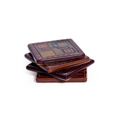 McGowan Rutherford Set of 4 Classic Board Game Coasters