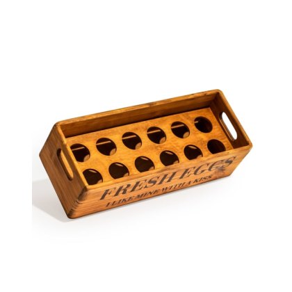 McGowan Rutherford Wooden Egg Storage Box McGowan Rutherford Wooden Egg Storage Box