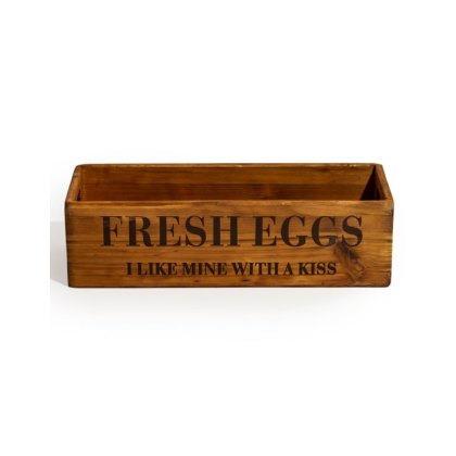 McGowan Rutherford Wooden Egg Storage Box McGowan Rutherford Wooden Egg Storage Box