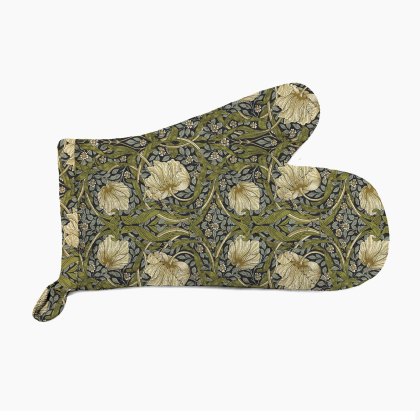 William Morris Oven Mitt Pimpernel Charcoal William Morris Oven Mitt Pimpernel Charcoal