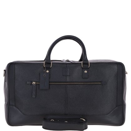 Ashwood Leather Calvin Leather Holdall Black