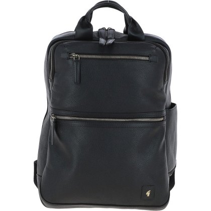 Ashwood Leather Jordan Leather Large Rucksack Black Ashwood Leather Jordan Leather Large Rucksack Black