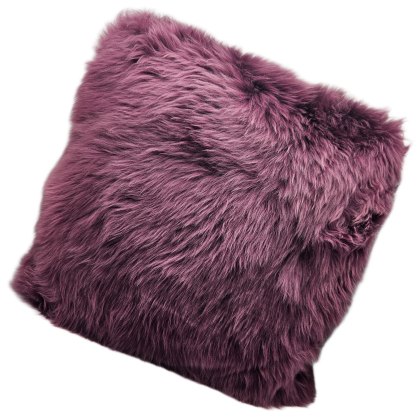 Ashwood Leather Cushion Fenland Long Smokey Grape Ashwood Leather Cushion Fenland Long Smokey Grape