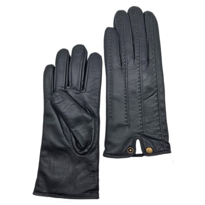 Ashwood Leather Ladies Grey Gloves
