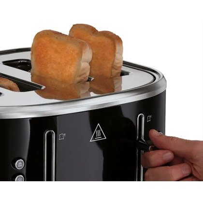 Russell Hobbs Stylevia Black 4 Slice Toaster Russell Hobbs Stylevia Black 4 Slice Toaster