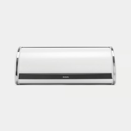 Brabantia White Roll Top Bread Bin