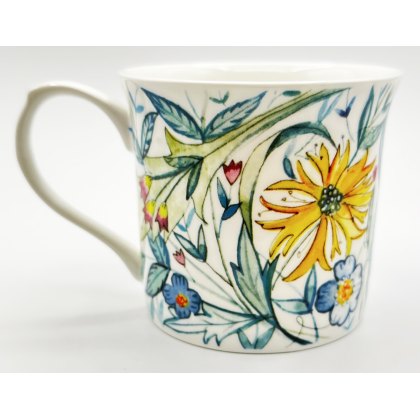 Just Mugs Jacobean Floral Stafford Mug Just Mugs Jacobean Floral Stafford Mug