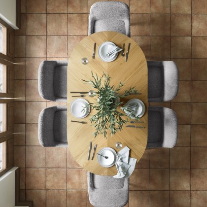 Valencia Oval Extending Dining Table Valencia Oval Extending Dining Table