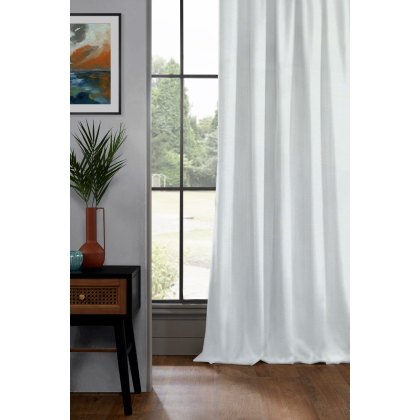 Style Furnishings Made to Measure Curtains Faux Silk - White Style Furnishings Made to Measure Curtains Faux Silk - White