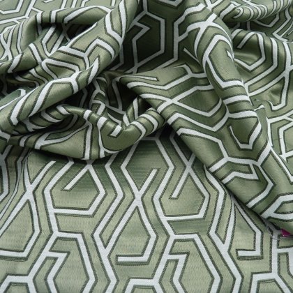 Style Furnishings Made to Measure Curtains Manhattan - Moss