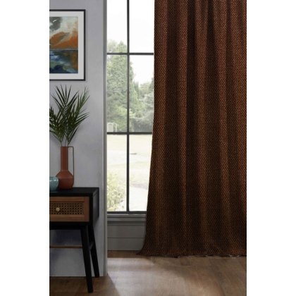 Style Furnishings Made to Measure Curtains Monaco Rust