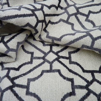 Style Furnishings Made to Measure Curtains Rocco - Graphite Style Furnishings Made to Measure Curtains Rocco - Graphite