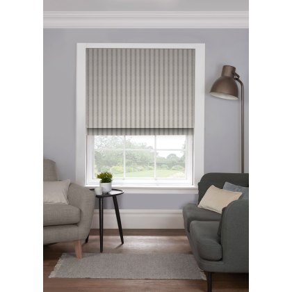 Style Furnishings Made to Measure Roman Blinds Castelli Stripe - Earth Style Furnishings Made to Measure Roman Blinds Castelli Stripe - Earth