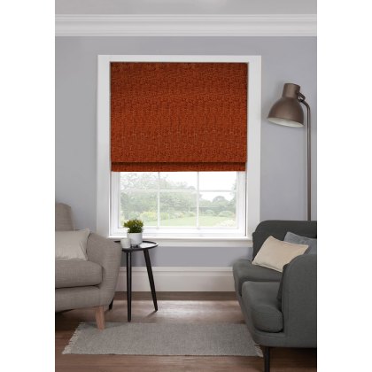 Style Furnishings Made to Measure Roman Blinds Hopsack - Sunset Style Furnishings Made to Measure Roman Blinds Hopsack - Sunset