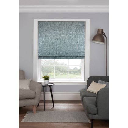 Style Furnishings Made to Measure Roman Blinds Mestre - Soft Teal Style Furnishings Made to Measure Roman Blinds Mestre - Soft Teal