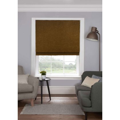Style Furnishings Made to Measure Roman Blinds Monaco Ochre Style Furnishings Made to Measure Roman Blinds Monaco Ochre