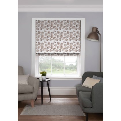 Style Furnishings Made to Measure Roman Blinds Tanomah - Silver Style Furnishings Made to Measure Roman Blinds Tanomah - Silver
