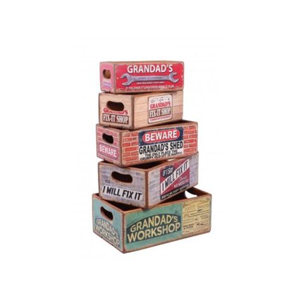 Quirky Barn Grandad Nesting Boxes
