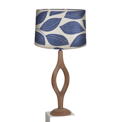 Aquarelle Home Wishbone Almond base Pemberley Navy Shade Aquarelle Home Wishbone Almond base Pemberley Navy Shade