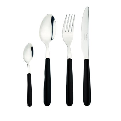 Greenworks 24 Piece Cutlery Set Black Greenworks 24 Piece Cutlery Set Black
