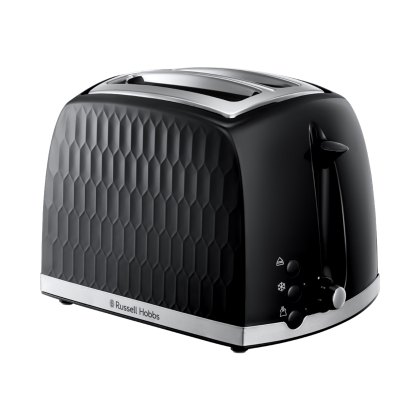 Russell Hobbs Honeycomb 2 Slice Toaster Black Russell Hobbs Honeycomb 2 Slice Toaster Black