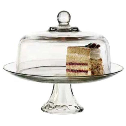 Anchor Hocking Large Glass Cake Dome