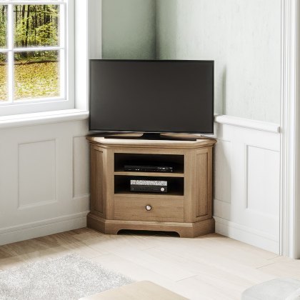 Broadway Corner TV Unit in Oak