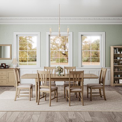 Broadway Large Extending Dining Table in Oak