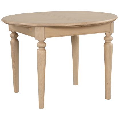 Broadway Round Extending Dining Table in Oak