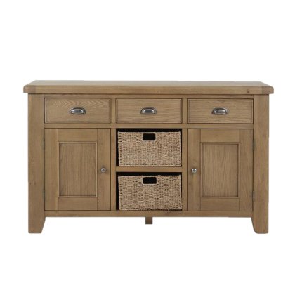 Heritage Large Sideboard with Baskets