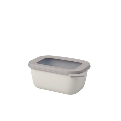 Mepal Cirqula Rectangular Nordic White Multi Bowl