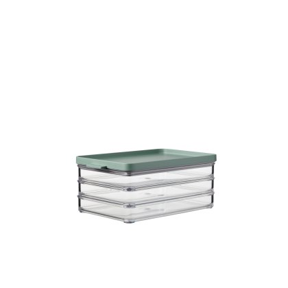 Mepal Ominia Nordic Sage 3 Layer Fridge Box