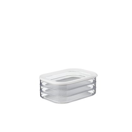 Mepal Modula White 3 Layer Fridge Storage Box