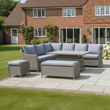 Ivy Corner Set with Adjustable Height Table